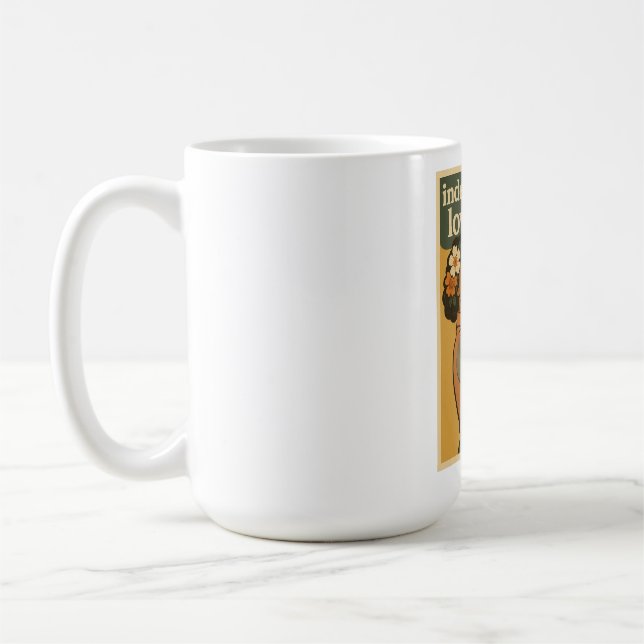 Oskärbar Lover Girl-mugg Kaffemugg (Vänster)