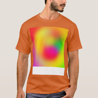 Oskarp färgad 80-tal Färg T Shirt