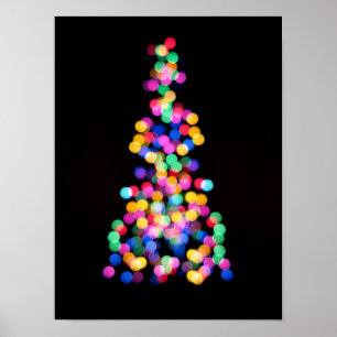 Oskarp jul Ljus Poster