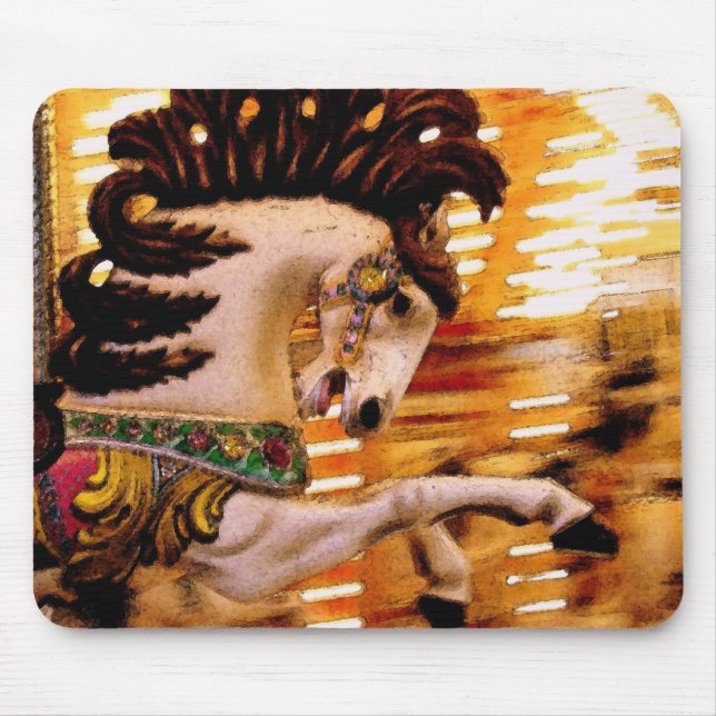 Oskärpa #3-häst musmatta (Framsidan)