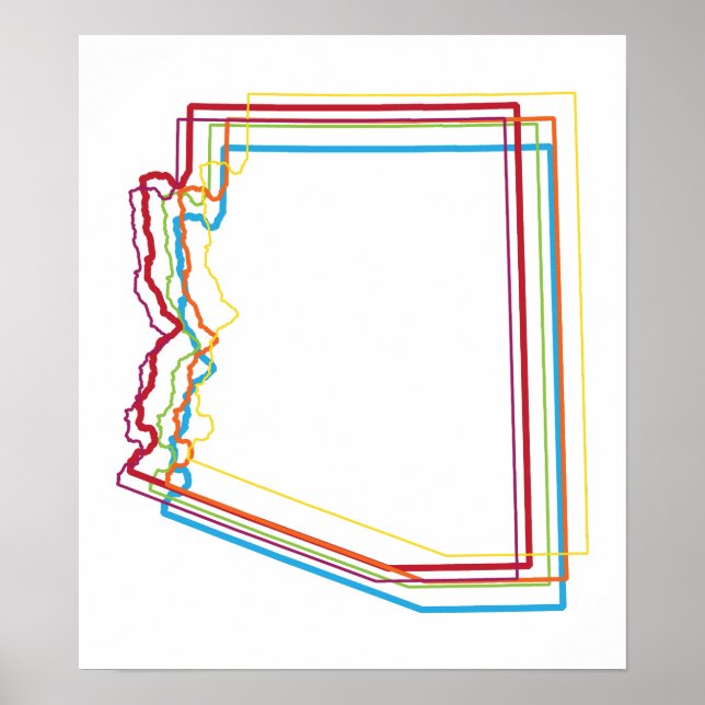 oskärpa för arzona pride poster (Framsidan)