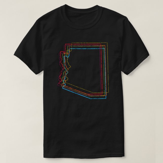 oskärpa för arzona pride t-shirt (Design framsida)