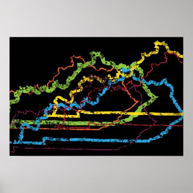 oskärpa för kentucky pride poster (Framsidan)