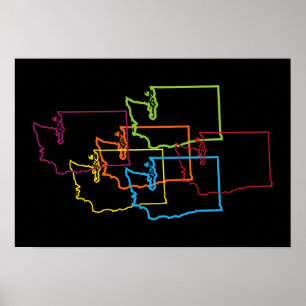 oskärpa för pride i tvättington poster