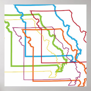 oskärpa för pridet missouri poster