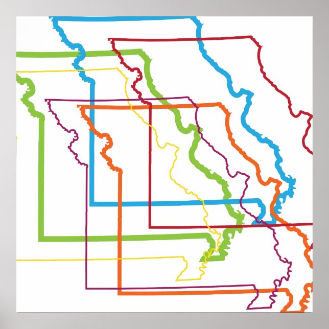 oskärpa för pridet missouri poster (Framsidan)