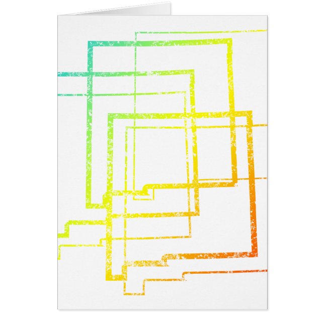 Oskärpa i new mexico hälsningskort (Framsidan)