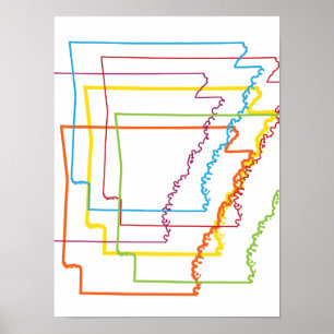 Oskärpa i pridet arkansas poster