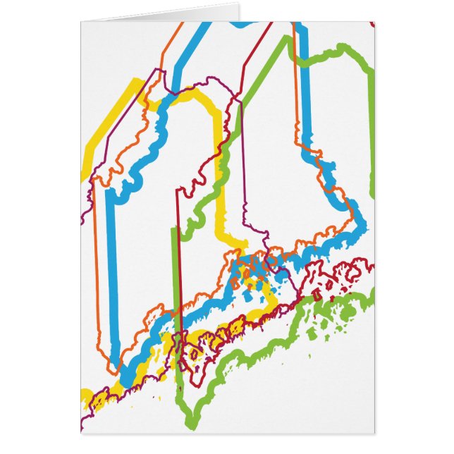 oskärpa i pridet hälsningskort (Framsidan)