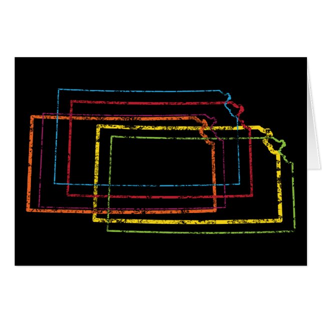 oskärpa i pridet kansas OBS kort (Framsidan Horizontal)