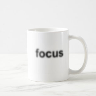 Oskarpt fokusera - muggen kaffemugg
