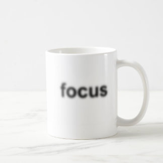 Oskarpt fokusera - muggen kaffemugg