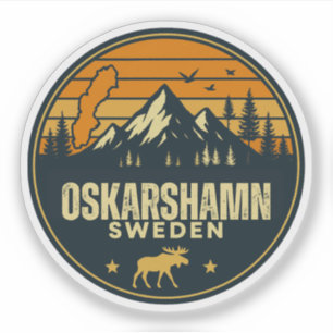 Oskarshamn, Sverige Sverige Klistermärken