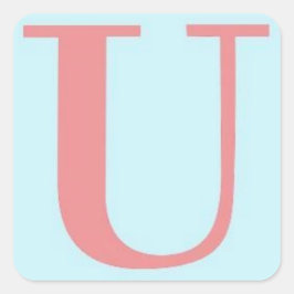 Oskriven Logotyp-etikett Fyrkantigt Klistermärke