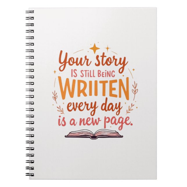 Oskrivet kapitel: Bok & Stars Art Anteckningsbok (Framsidan)