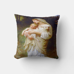 Oskuld av Bouguereau Kudde