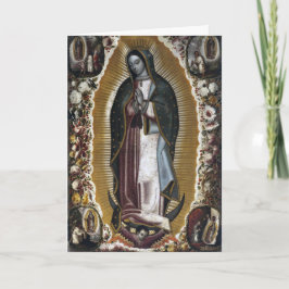 Oskuld av Guadalupe sympatibeklagande Kort