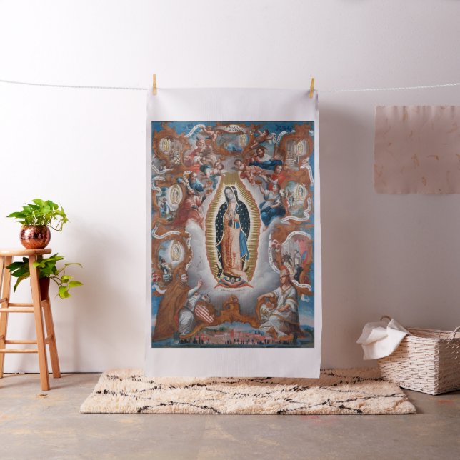 "Oskuld av tyg för Guadalupe" religiöst (In Situ)