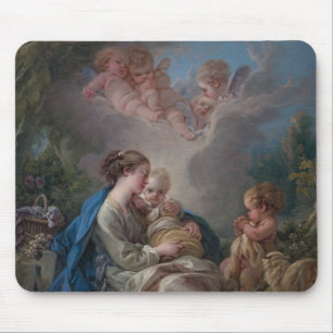 Oskuld & barn med Stet John det baptistiskt Musmatta