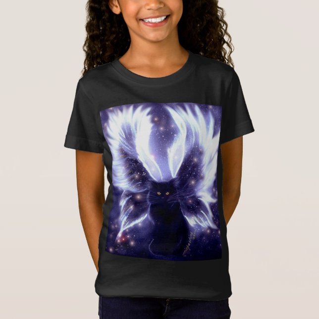 Oskuld Fairy Cat T-shirt (Framsida)