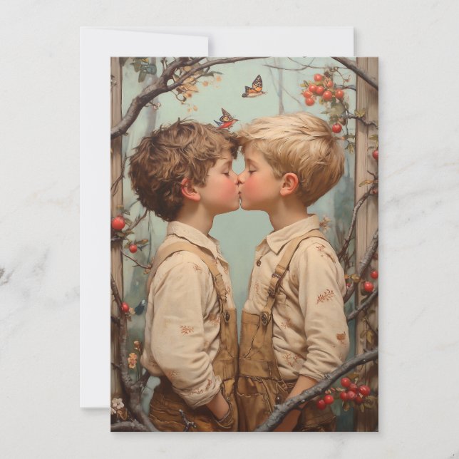 Oskuld i Bloom Inbjudningar (Framsida)