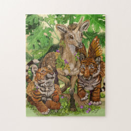 "Oskuld i den nya" enhörningen Pussel