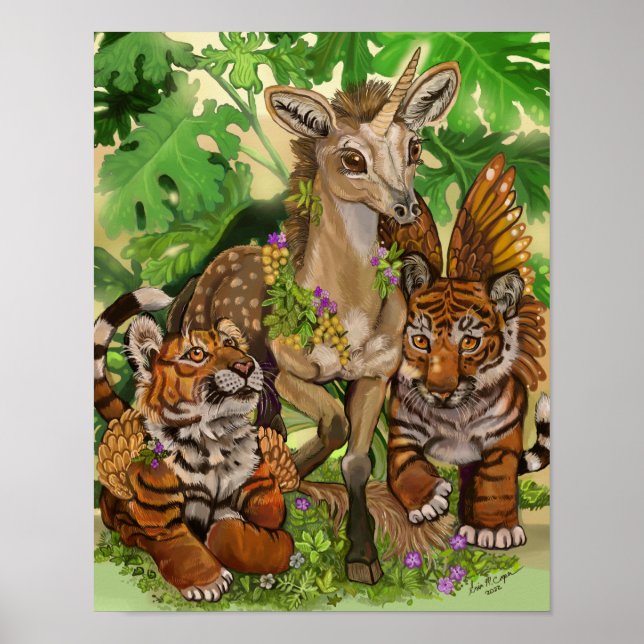 "Oskuld i den nya" enmajsen Poster (Framsidan)