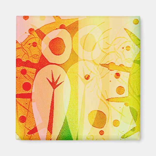 Oskuld i Extreme Pastel Grunge Magnet (Framsidan)