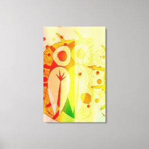 Oskuld i Extremt Wrapped Canvas Skriv ut