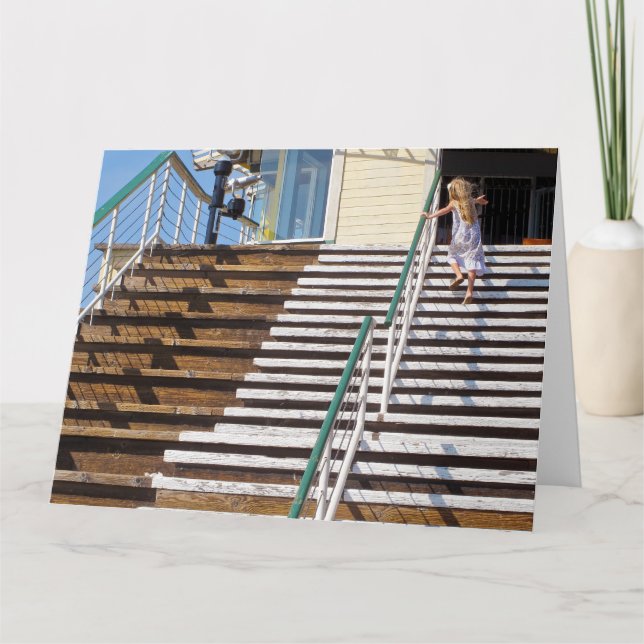 OSKULD Jumbo-hälsningskort Kort (Framsida)