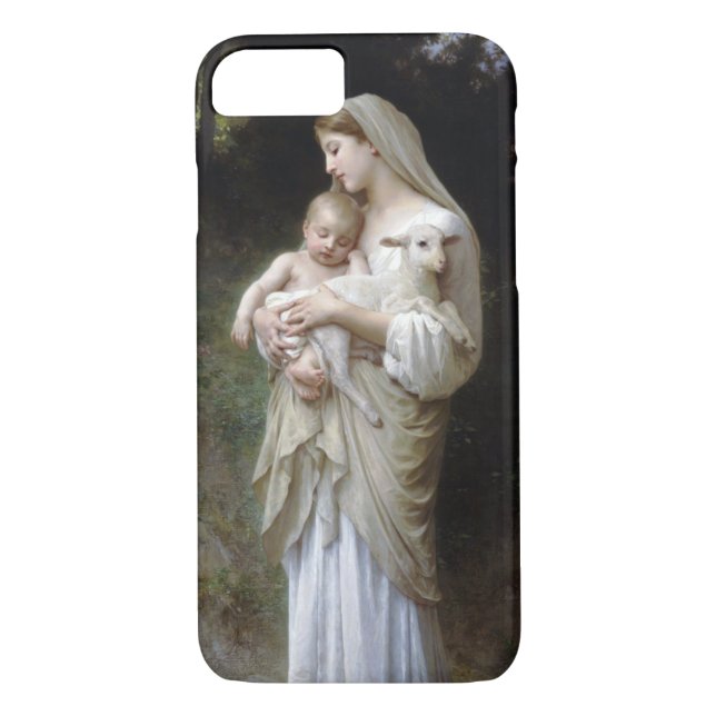 Oskuld (Madonna och Child), Bouguereau Case-Mate iPhone Skal (Baksida)