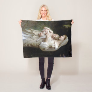 Oskuld (Madonna och Child), Bouguereau Fleecefilt