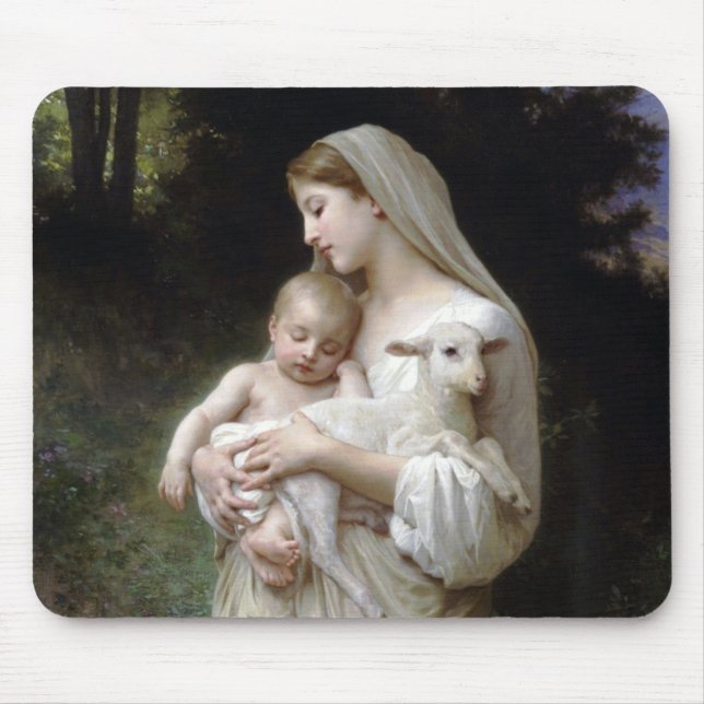 Oskuld (Madonna och Child), Bouguereau Musmatta (Framsidan)
