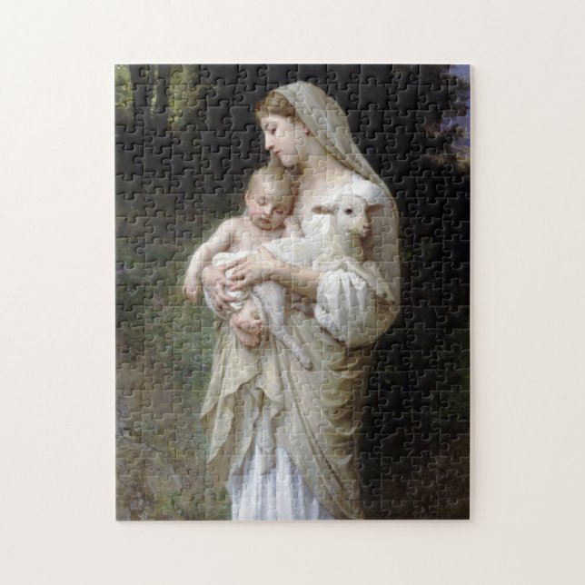 Oskuld (Madonna och Child), Bouguereau Pussel (Vertikal)