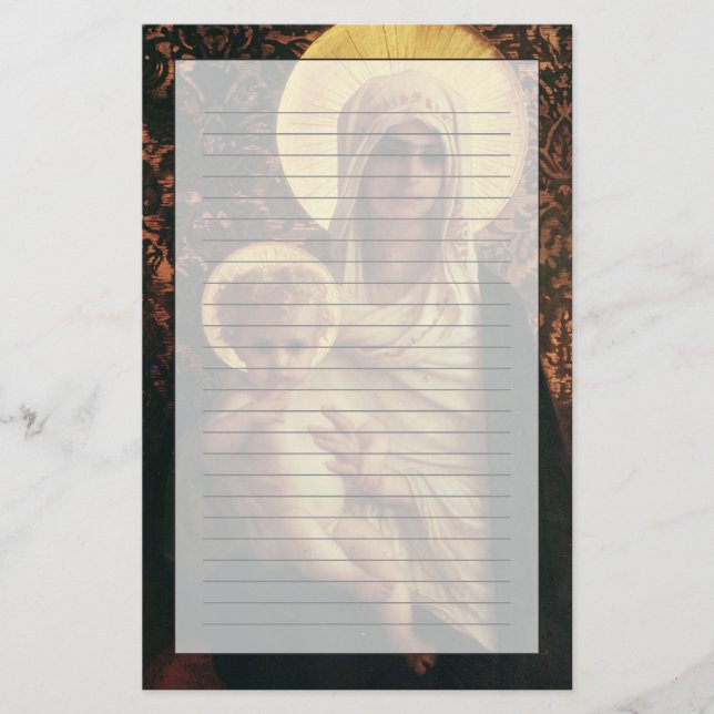 Oskuld och barn, 1872 brevpapper (Framsida)