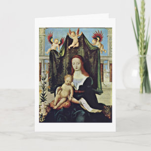 Oskuld och barn av Hans Holbein fläderen Kort