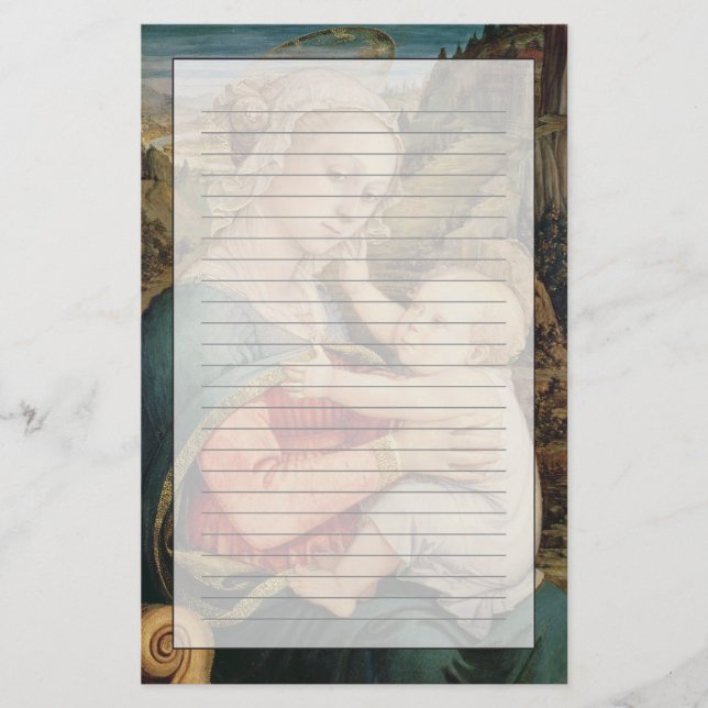 Oskuld och barn, c.1465 brevpapper (Framsida)