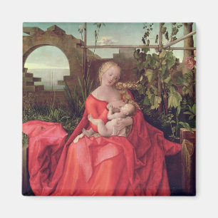 Oskuld och barn "Madonna med irisen", 1508 Magnet