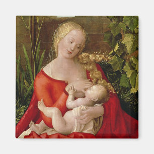 Oskuld och barn "Madonna med irisen", 1508 Magnet