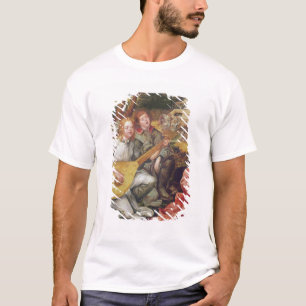 Oskuld och barn med änglar t-shirt