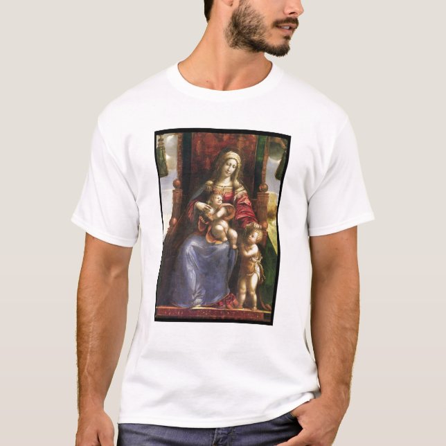 Oskuld och barn med det begynna Stet John Tee Shirt (Framsida)
