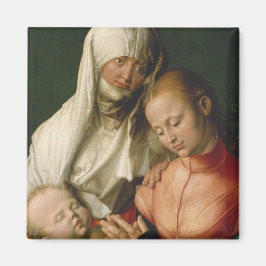 Oskuld och barn med Sanktt Anne vid Durer Magnet