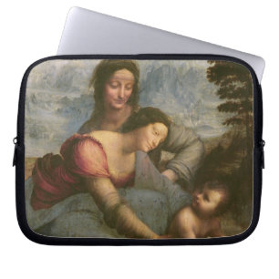 Oskuld och barn med St Anne, c.1510 Laptop Sleeve