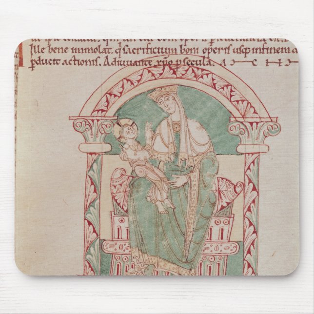 Oskuld och barn med St Gregory underbaren Musmatta (Framsidan)
