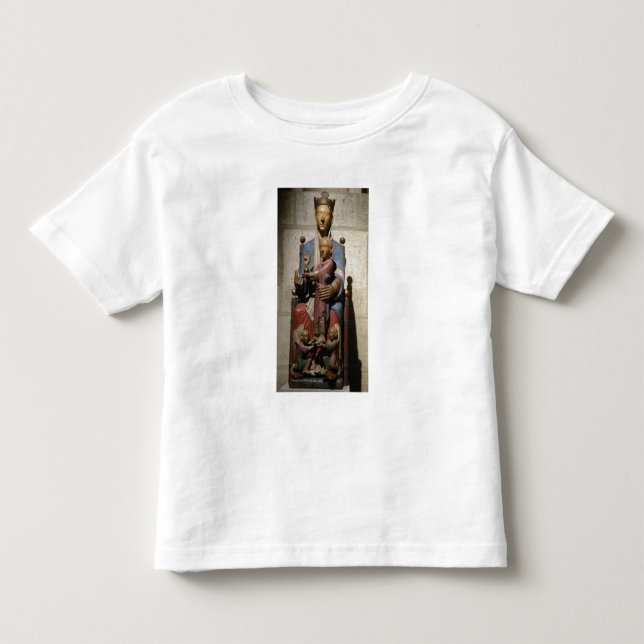 Oskuld och barn, (polychrome trä) tee (Framsida)