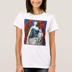 Oskuld och barn som omges av änglar - Fouquet T-shirt