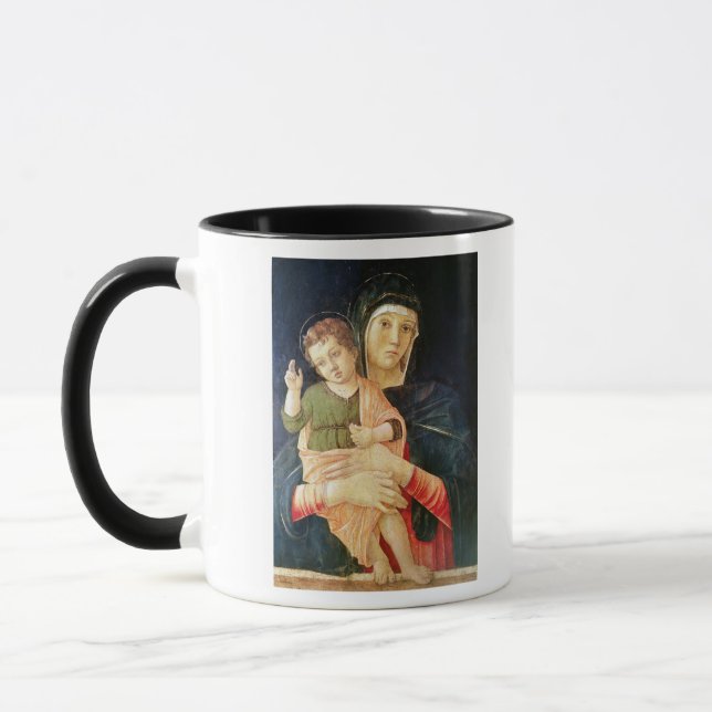 Oskuld- och barnvälsignelsen, 1460-70 mugg (Vänster)