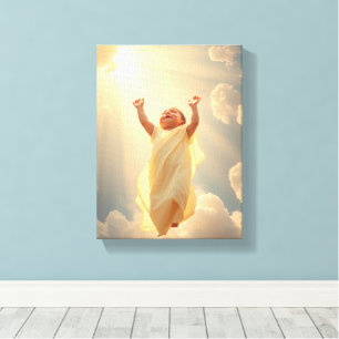 Oskuld Soars - Premium Wrapped Canvas (glans)