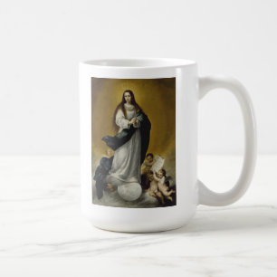 Oskulden av den obefläckade befruktningen kaffemugg