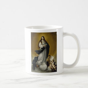 Oskulden av den obefläckade befruktningen kaffemugg